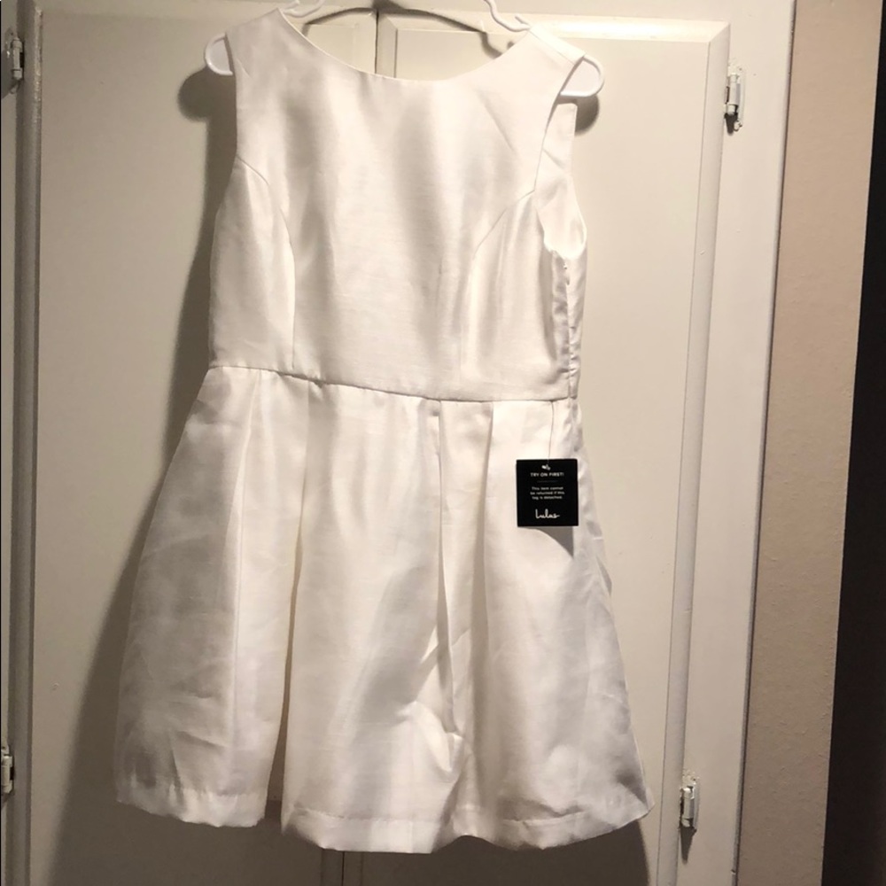 White Mini Lulu’s Dress